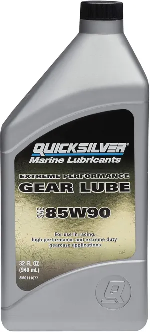 Quicksilver 85W-90 Extreme Performance Gear Lube