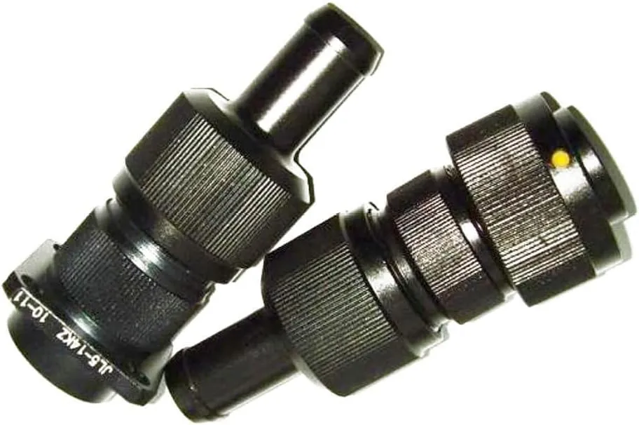Railway Connectors 14 Pin Straight JL Bayonet Coupling Solder Male Plug Traction Motor Connector American-Standard