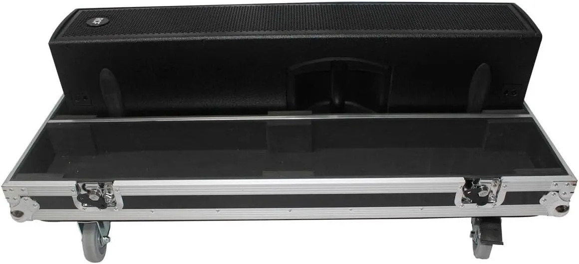 RCF Prox Flight Case with 4" Casters for 2X RCF NX L24-A Column Array Speakers