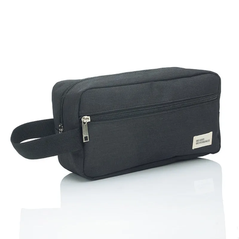 Realaiot Waterproof Travel Cosmetic Storage Bag Portable Makeup Bag Large Capacity Travel Pouch Makeup Organizer Toiletry Storage