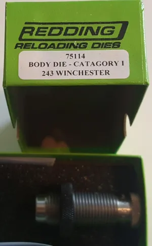 Redding Reloading Body Die - 243 Winchester, 75114