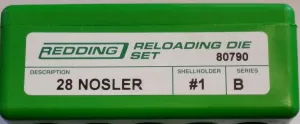 Redding Reloading Full Length Die Set - 28 Nosler, 80790