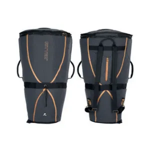 Ritter RDS7-CGL/MGB Misty Grey - Leather Brown 11.75in - 12.5in Conga Bag