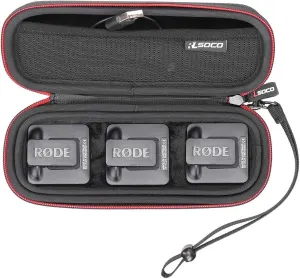 RLSOCO Case for RØDE Wireless Go II/Wireless ME/Wireless GO Wireless Microphone System - Fits for Rode Wireless Go 2 Microphone