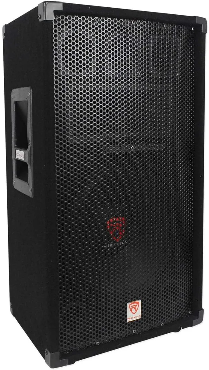 Rockville RSG12 12-Inch 1000 Watt 8-Ohm 3-Way Passive PA Speaker, High-Power Audio, Durable Build, Wide Sound Dispersion, Perfect for DJs and Live Events