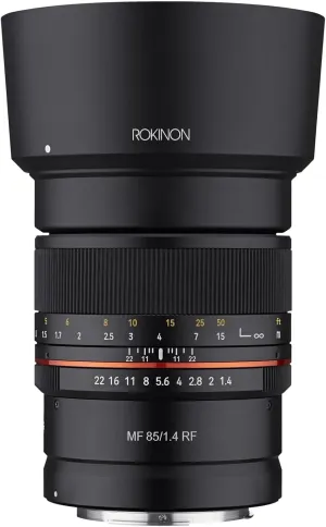 Rokinon 85mm F1.4 Weather Sealed Telephoto Lens for Nikon Z
