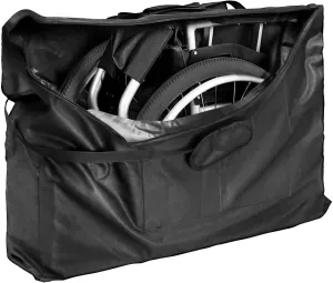 Rollator Travel Bag, Waterproof Wheelchair Storage Bag for Folding Transport Chair Walker Cover 45" Lx15.7 Wx31.5 H
