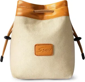 S-ZONE Soft Camera Bag DSLR Insert Handbag Drawstring Lens Case Compatible with Canon Nikon Sony