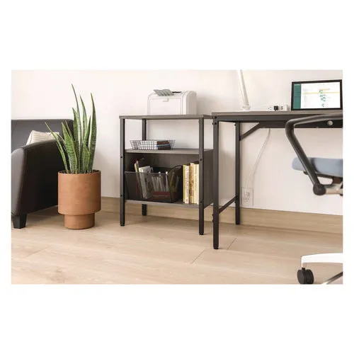 Safco® Onyx Mesh Desktop Tub File, Letter Files, 12.5" X 13.75" X 9.5", Black