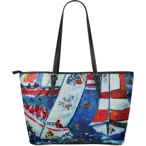 Sailboat picture Large Tote Bag