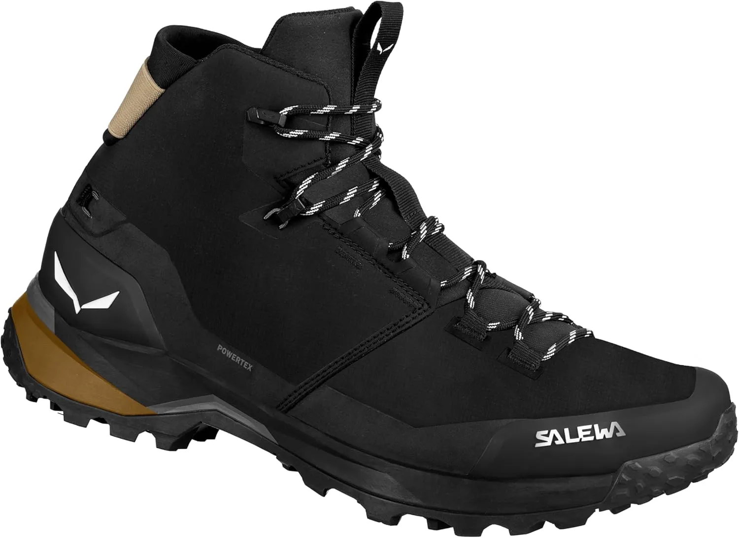 Salewa Men's Puez Mid Powertex Waterproof Trail Boot for Hiking & Trekking