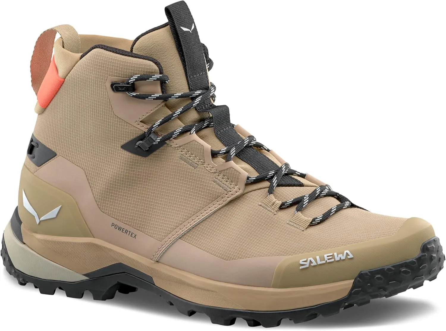 Salewa Men's Puez Mid Powertex Waterproof Trail Boot for Hiking & Trekking