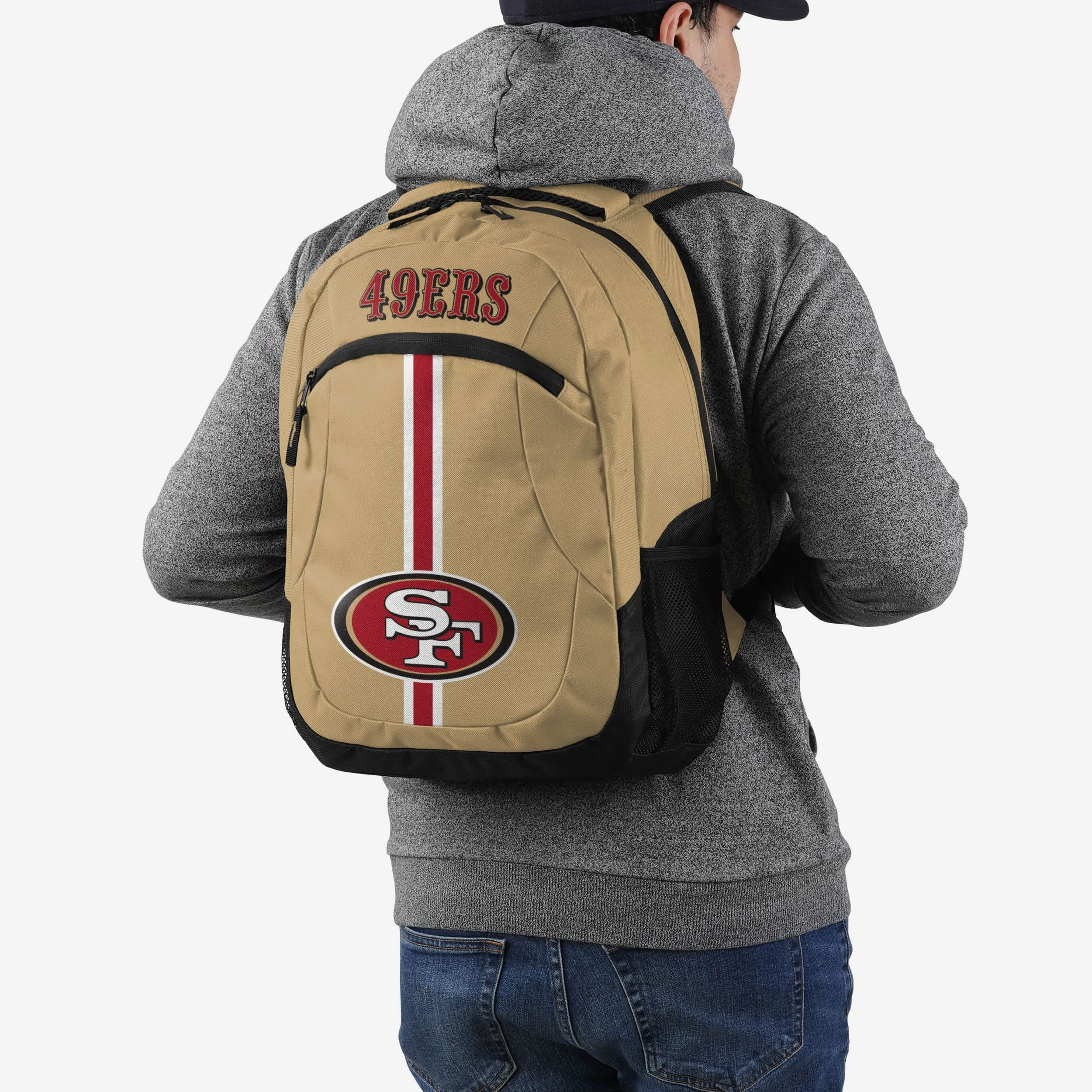 San Francisco 49ers Gold Alternate Color Action Backpack