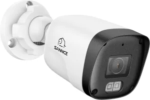 SANNCE 2K 3MP Super HD PoE IP Security Camera,100ft Dual IR Night Vision,IP67 Weatherproof, Human/Vehicle Detection,H.265  Indoor/Outdoor Surveillance Camera