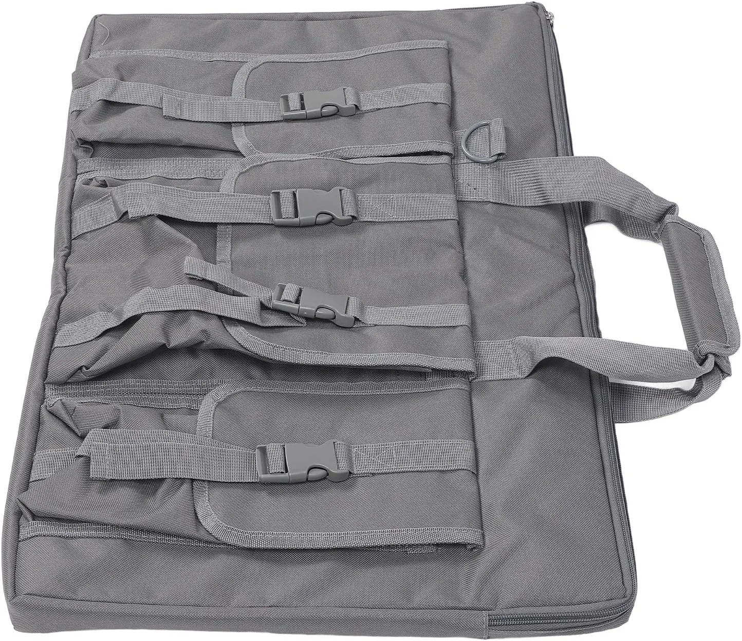 Satellite Carrying Case, Adjustable Strap, Foam Padded Layer, Water Proof, Organizer Bag, Multiple Pockets, Ranging from 26.37-49.2in Shoulder Strap