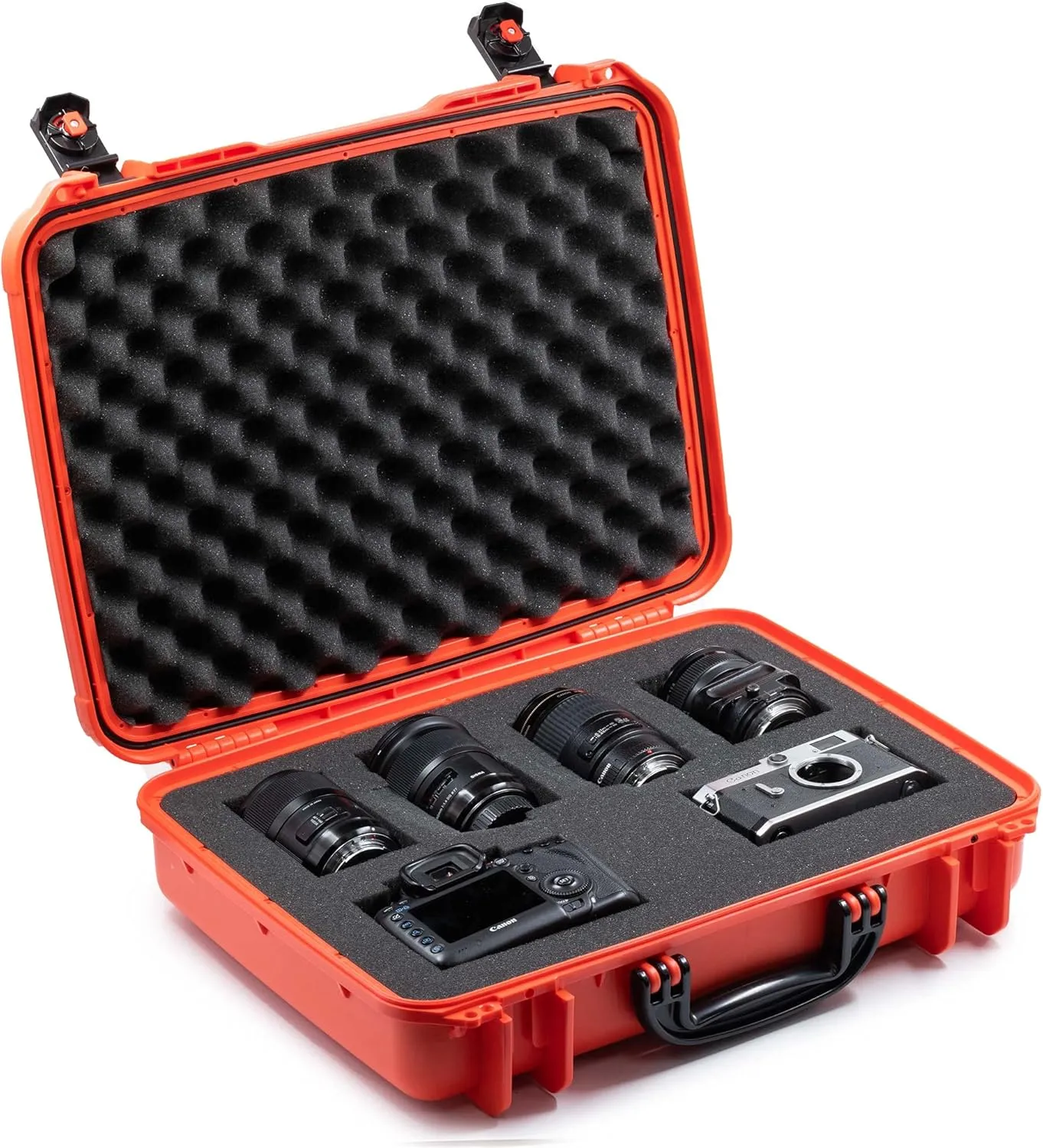Seahorse 710 Heavy Duty Protective Dry Box Case with Accuform Foam - TSA Approved/Mil Spec / IP67 Waterproof/USA Made for Cameras, Firearms, Camping, Laptops, Consoles, VR