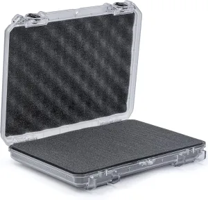 Seahorse 85 Slim Hard Protective Case with Accuform Foam - TSA Approved/Mil Spec / IP67 Waterproof/USA Made for Storing Laptops, Sound Equipment, Small Accessories, Collectibles