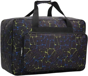 Sewing Machine Travel Storage Bag Spacious Accessories Organizers Padded Handles Designs Nylon Fabric
