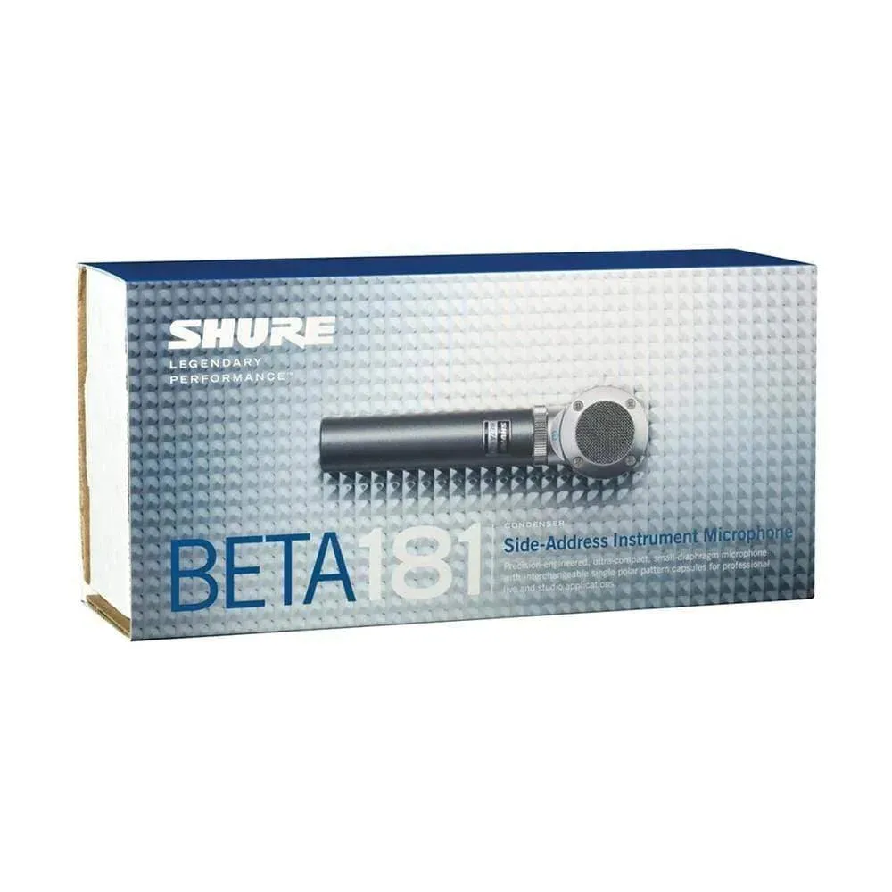 Shure Beta 181/BI Small-diaphragm Condenser Microphone