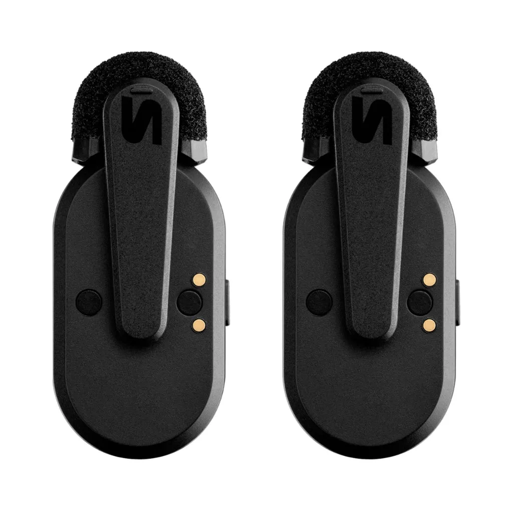 Shure Dual MoveMic Lavalier Microphones and MoveMic Receiver Kit with Charging Cases