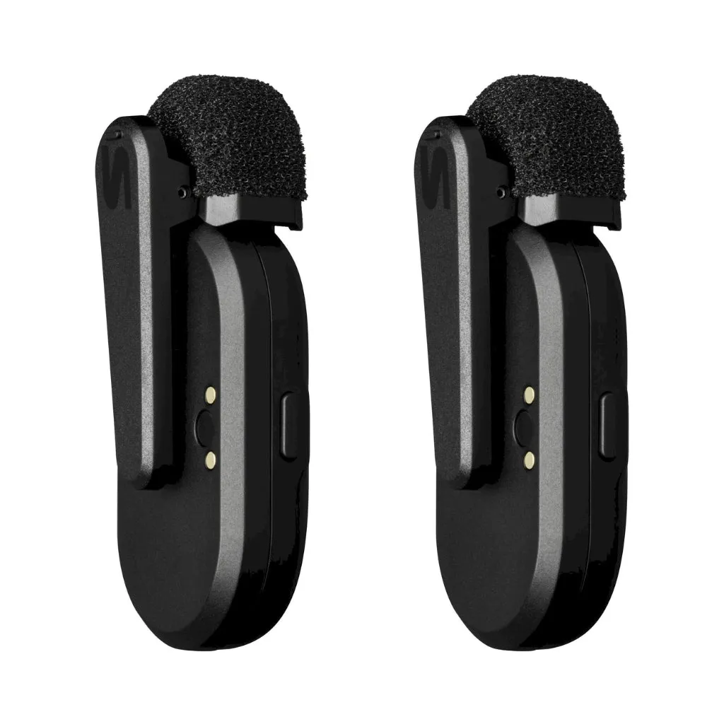 Shure Dual MoveMic Lavalier Microphones and MoveMic Receiver Kit with Charging Cases