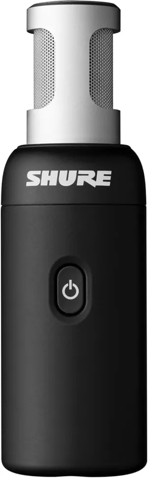 Shure MoveMic 88  Wireless Microphone - Professional Audio Recorder for Film/Field Recording Interviews, Stereo Mic 4 Polar Patterns | Compatible with iOS/Android via Motiv App (MV88 W-Z7)