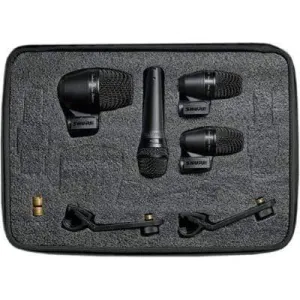 Shure PGADRUMKIT4 Instrument Microphone Kit, 4 Piece