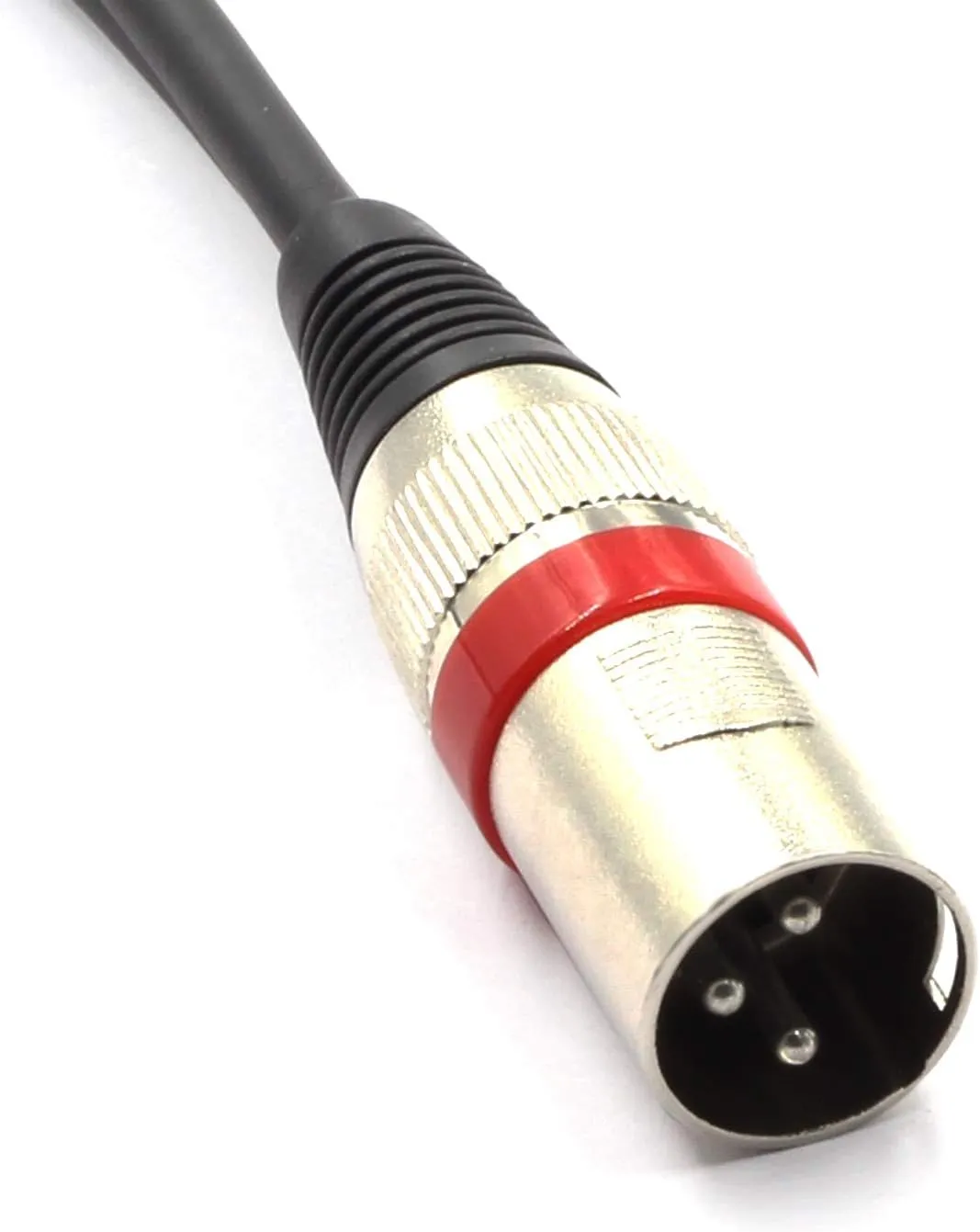 SiYear 10FT XLR Male to 2 x Phono RCA Plug Adapter Y Splitter Patch Cable, 1 XLR Male 3 Pin to Dual RCA Male Plug Stereo Audio Cable Connector(3 M)