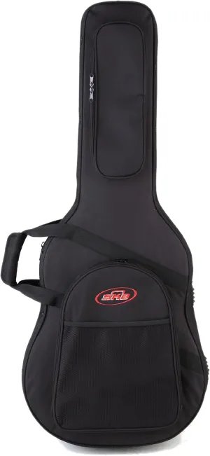 SKB Acoustic Soft Case with EPS Foam Interior/Nylon Exterior, Back Straps,Black
