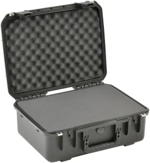 SKB Cases 3i-1813-7B-C iSeries 1813-7 Case with Cubed Foam, Molded-in Hinge for Added Protection, Trigger Latch System, Snap-down Rubber Over-molded Cushion Grip Handle, Waterproof