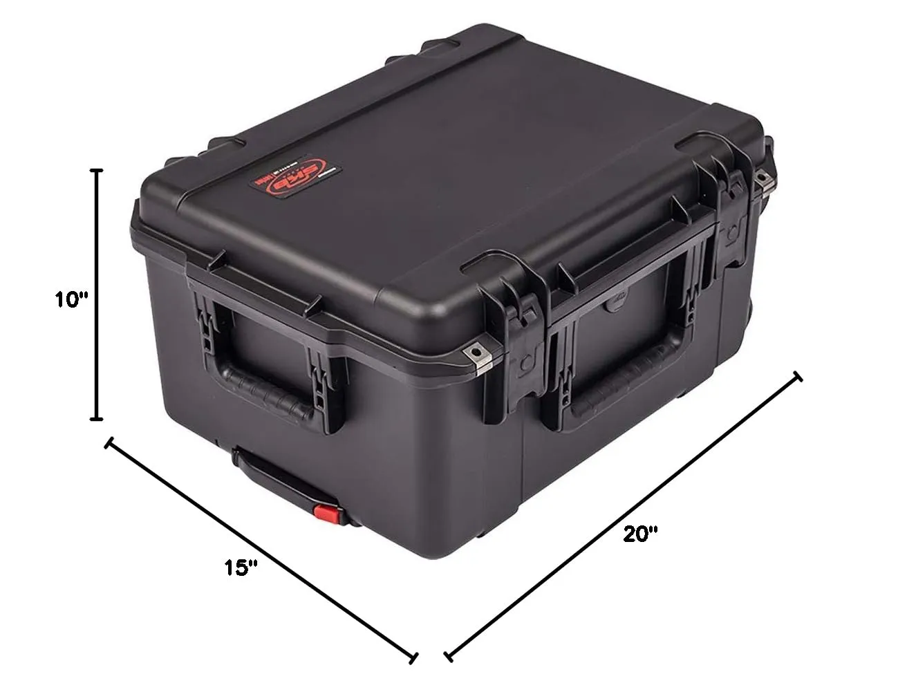 SKB Cases iSeries 201510 Waterproof UV Resistant Utility Military Case, Black, 20" x 15" x 10" (3I-2015-10BE)