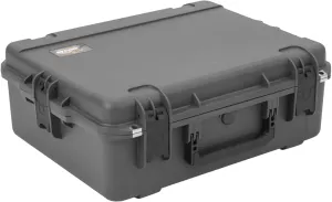 SKB Hard Protective Storage Case, Foam, Wheels for Equipment, iSeries 22" x 17" x 8", Dark Gray