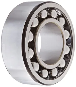 SKF 1316 K/C3 Double Row Self-Aligning Bearing, Tapered Bore, ABEC 1 Precision, Open, Steel Cage, C3 Clearance, Metric, 80mm Bore, 170mm OD, 39mm Width
