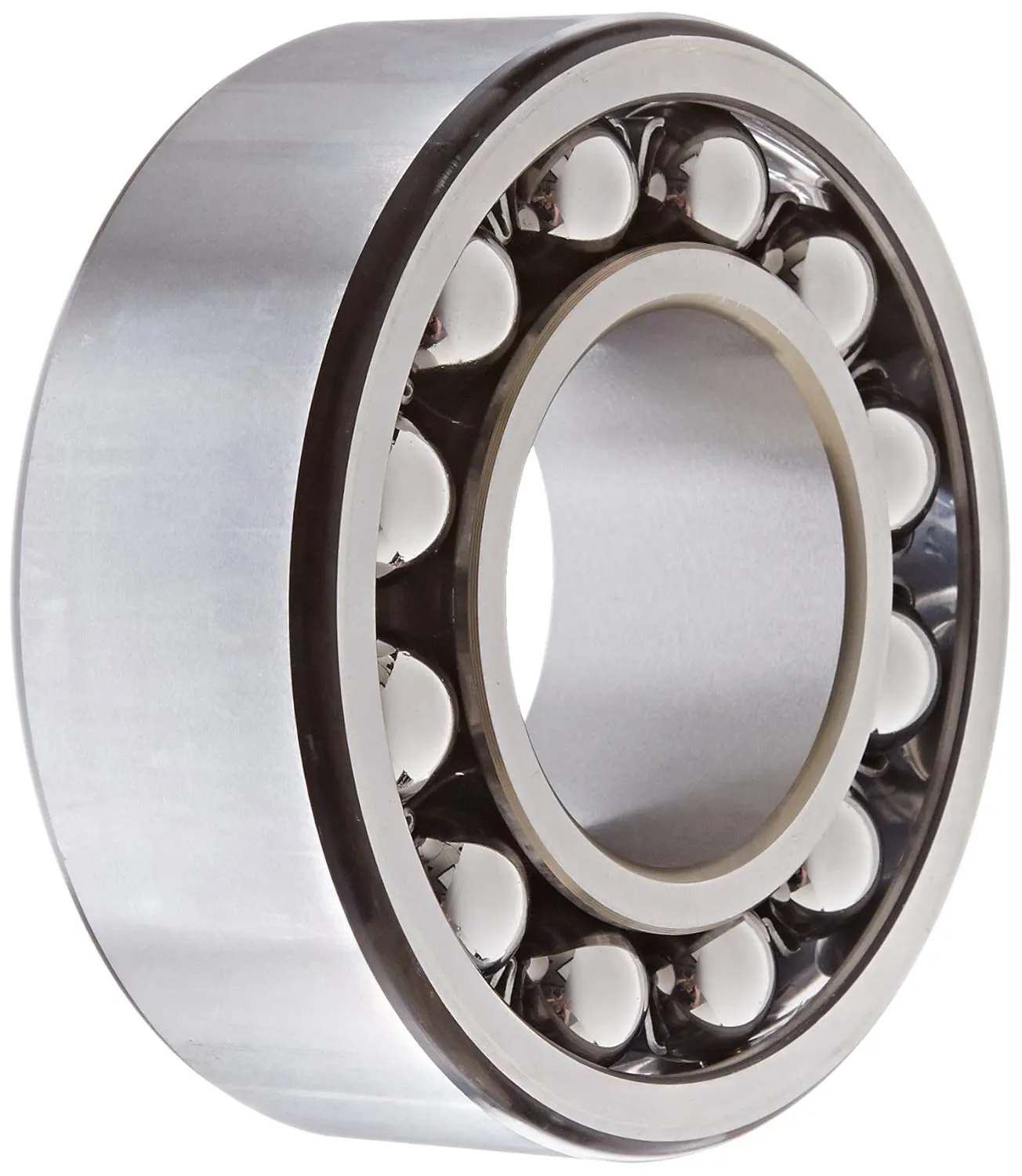 SKF 1316 K/C3 Double Row Self-Aligning Bearing, Tapered Bore, ABEC 1 Precision, Open, Steel Cage, C3 Clearance, Metric, 80mm Bore, 170mm OD, 39mm Width