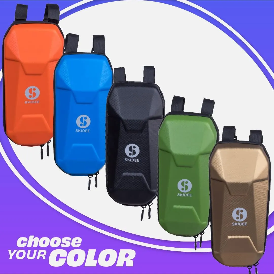 SKIDEE waterproof Bag for Large kick scooters electric scooters and bikes