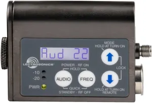 SMV Super Miniature Wireless Microphone Transmitter, 941: 941.525-959.825MHz, One Battery