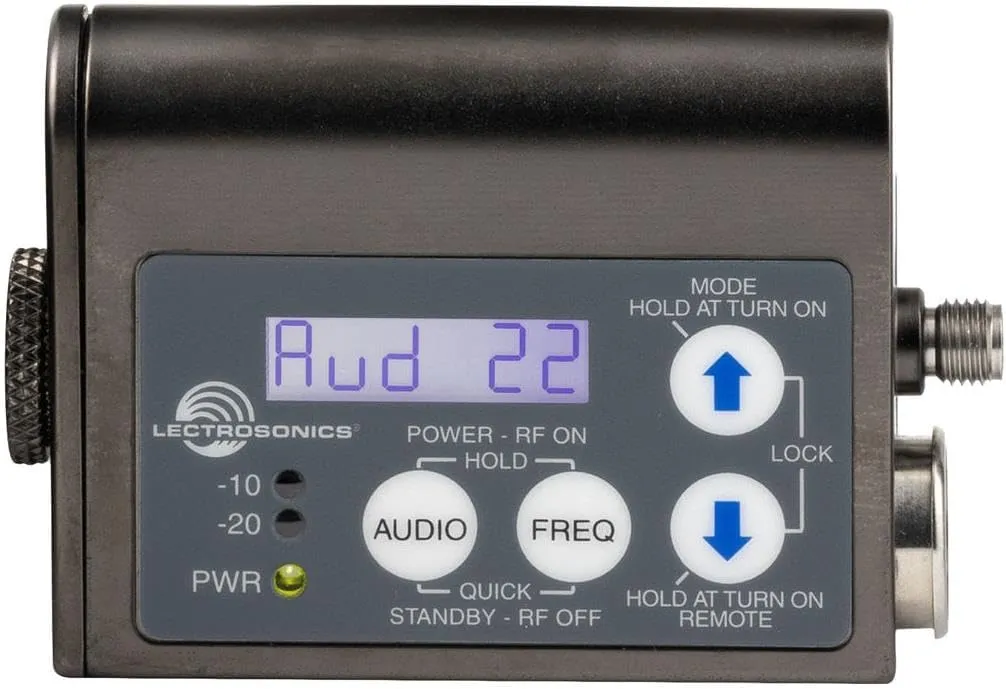 SMV Super Miniature Wireless Microphone Transmitter, 941: 941.525-959.825MHz, One Battery