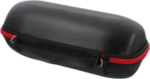 Speaker Case and Microphone Carrying Bag Shockproof Protective Pouch for Lapel Mic Durable Black Storage Case for Audio Equipment