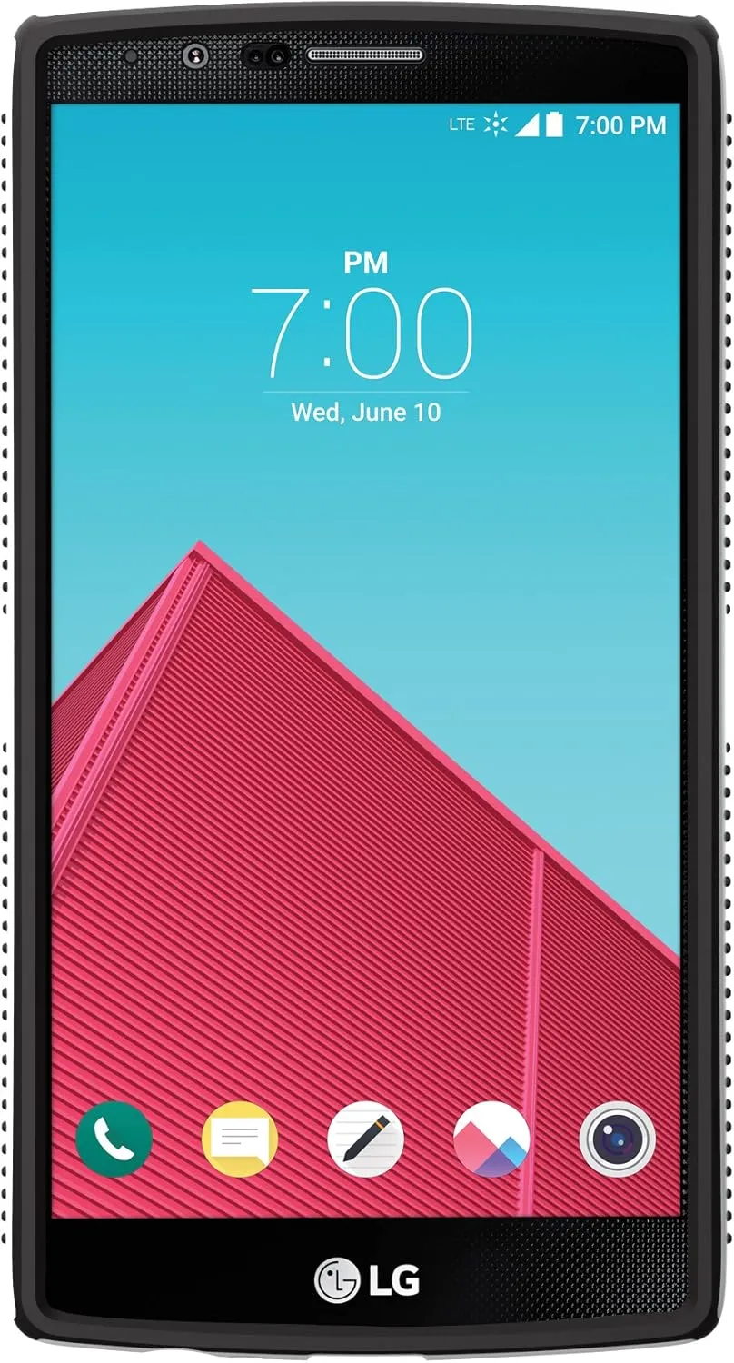 Speck Products CandyShell Grip Case for LG G4 - Frustration-Free Packaging - White/Black
