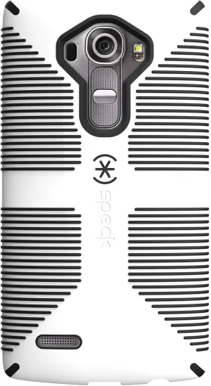Speck Products CandyShell Grip Case for LG G4 - Frustration-Free Packaging - White/Black