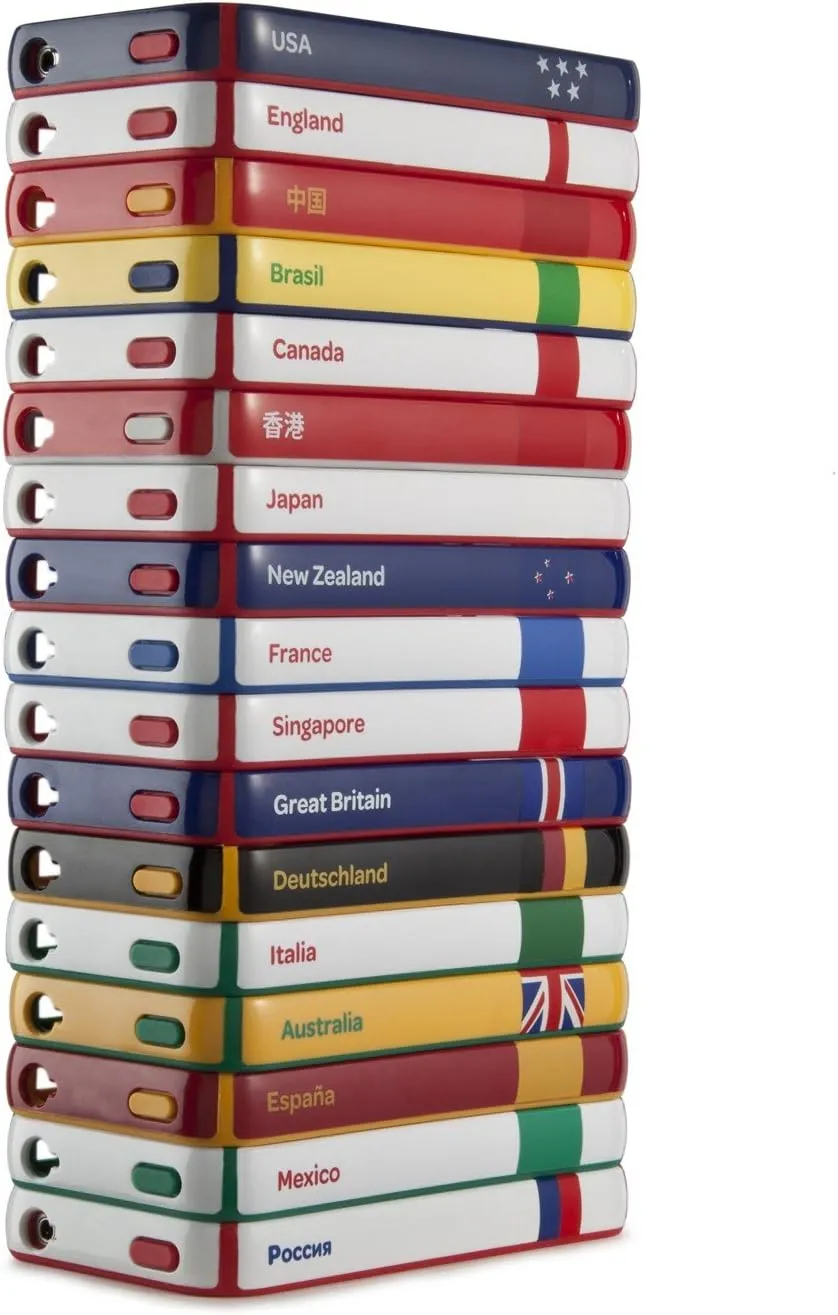 Speck SPK-A1394 Limited Edition iPhone 4S CandyShell Case, Australia Flag - 1 Pack - Carrying Case - Yellow/Blue/Red