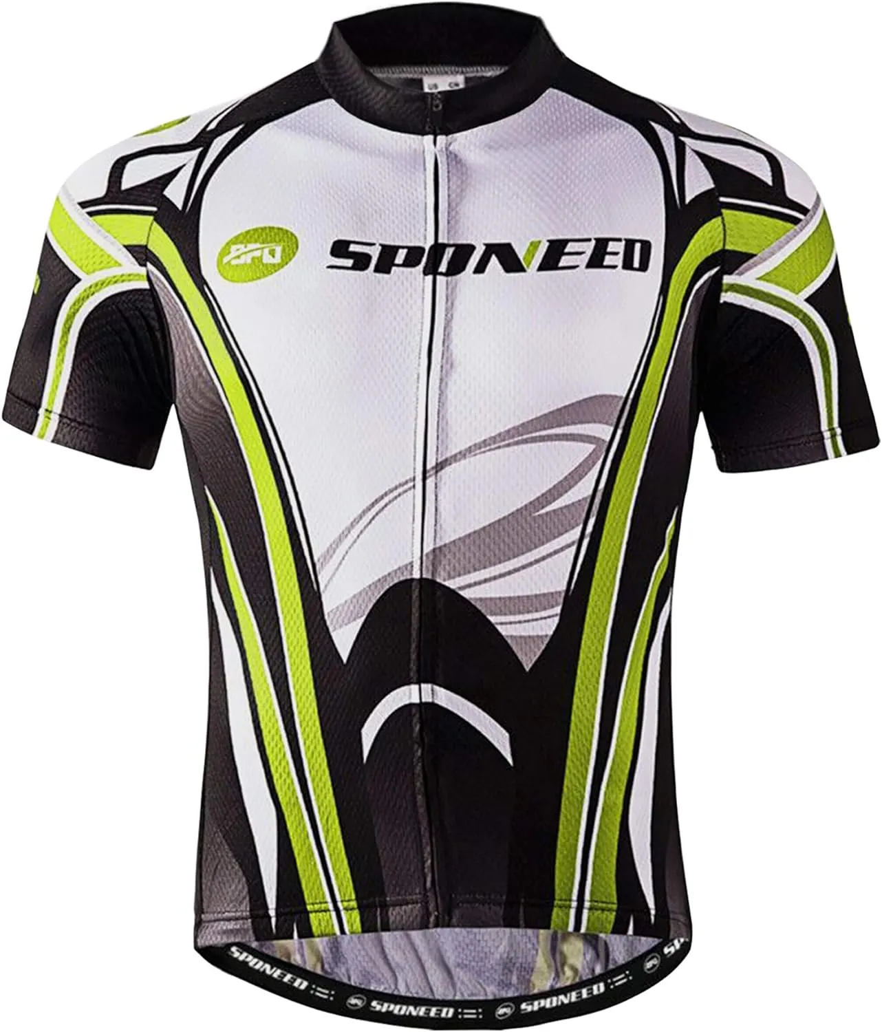 sponeed Men's Cycling Jersey and Bib Short Suit Bicycle Wear Padded Bike Tights