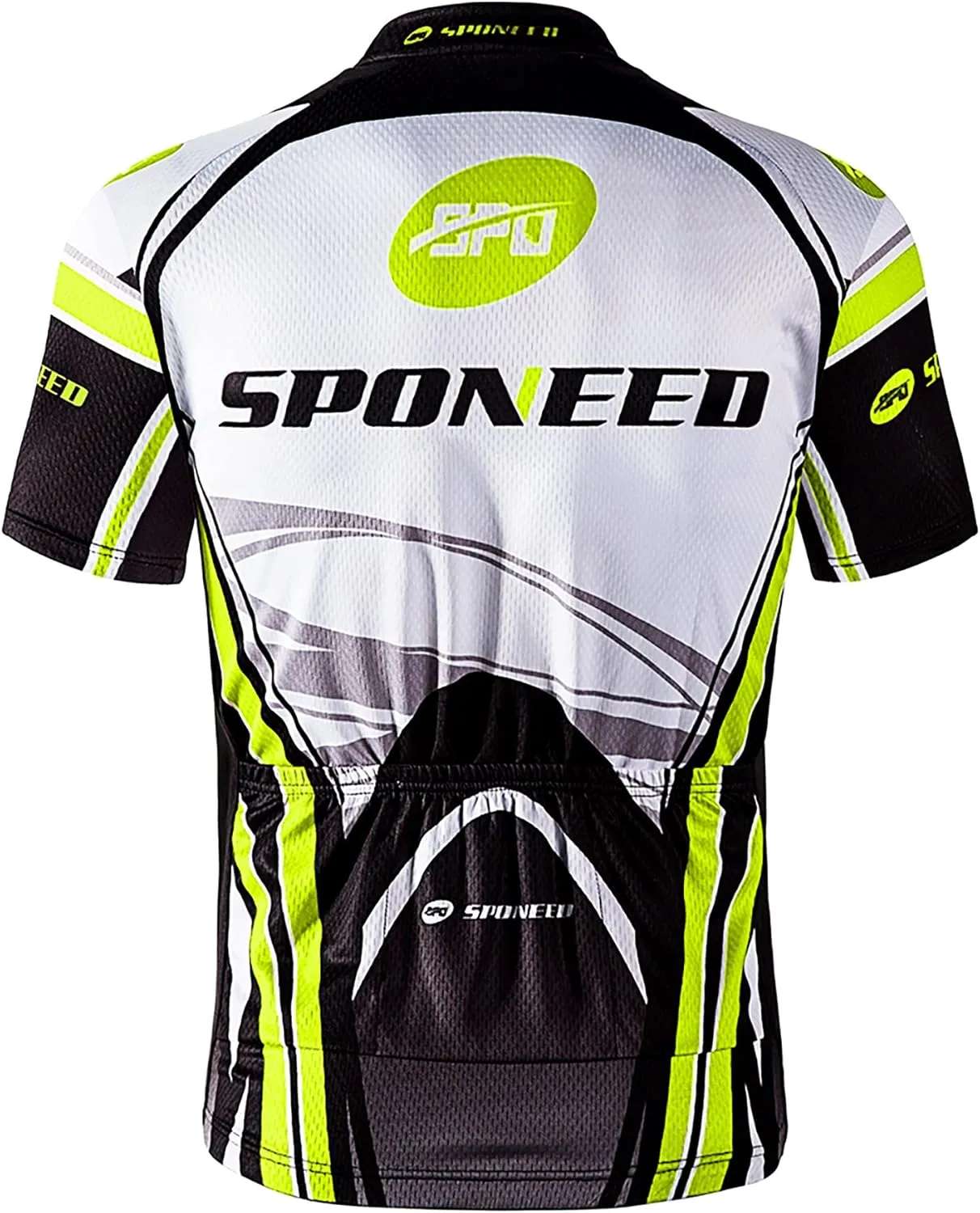sponeed Men's Cycling Jersey and Bib Short Suit Bicycle Wear Padded Bike Tights