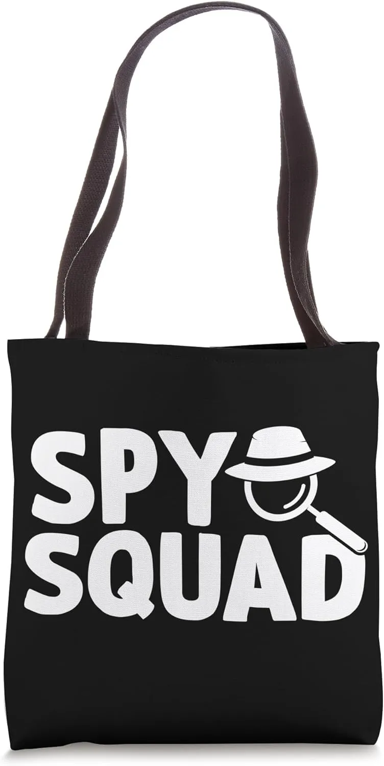 Spy Squad Investigator Private Detective Investigation Tote Bag
