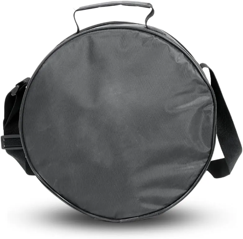 Steel Tongue Drum Bags, Padded Carrier Bags for Percussion Instrument Handpan Drum Carry Bag with Shoulder Strap (Black-10in)