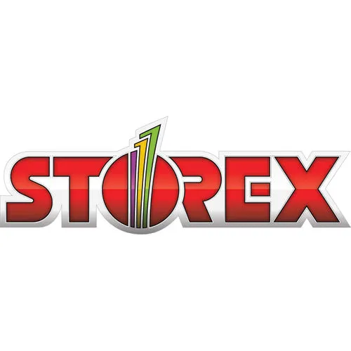 Storex Portable Letter/legal Filebox With Organizer Lid, Letter/legal Files, 14.5" X 10.5" X 12", Black
