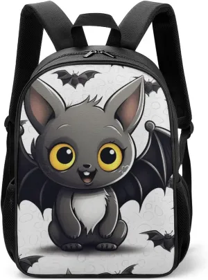 Stylish Backpack, Cute Bat Print Durable Backpack Travel Backpack Hiking Backpack Ergonomic Backpack Comfortable Backpack