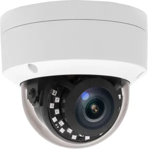 Super HD 5MP PoE IP Vandal Dome Camera with Mic/Audio in, 68ft NightVision, Motion Alert IP Security Camera Indoor/Outdoor, Waterproof IP66 Wide Angle 2.8mm