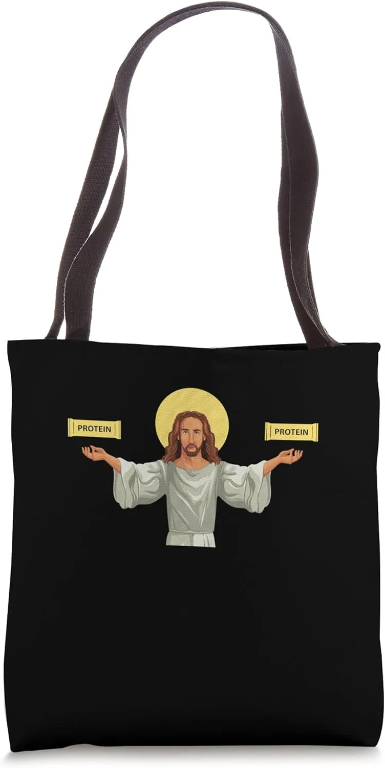 Supplementation Weight Lifting Joint Supplement Store Tote Bag