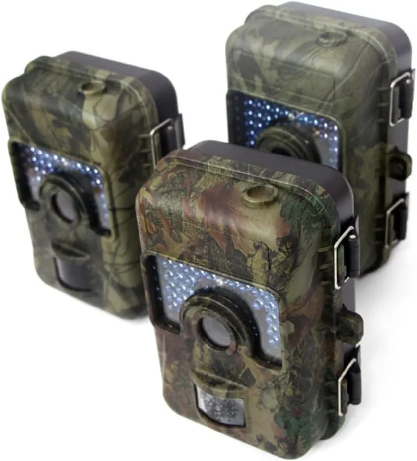 SUPVOX 1Pc Hunting Camera with Night Vision Motion Activated Trail Camera for Outdoor Monitoring and Wildlife Scouting High Definition Dustproof Design for Security